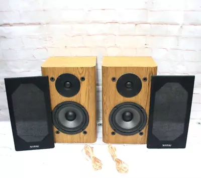 Infinity RS 2000 Bookshelf Speakers - Vintage Tested Excellent Condition • $237.48