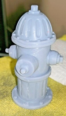 $20 • Buy 1/6 Scale Fire Hydrant Action Figure Diorama Dollhouse Model Train RESIN 4.5 