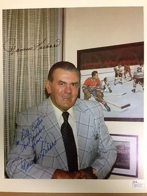  The Rocket   Maurice Richard Signed Autographed 8x10 With JSA • $70