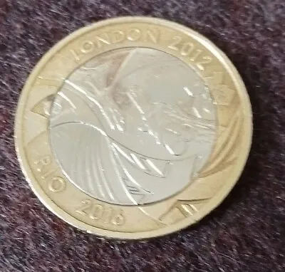 £2 Coin Olympic Handover London-Rio 2012 High Grade  • £4.59