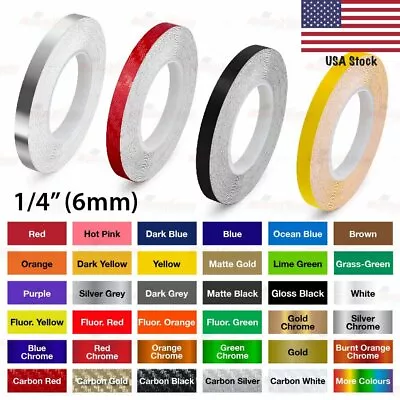 PinStripe PinStriping Car Model Bike Pin Streamline Styling TAPE Vinyl STICKERS • $8.21