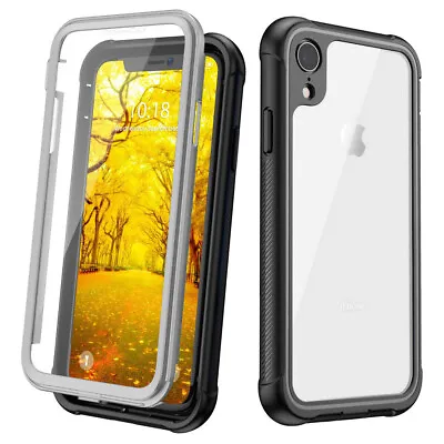 $15.39 • Buy Clear Shockproof Case Cover  + Screen Protector For IPhone XR X XS Max 6 7 8 11
