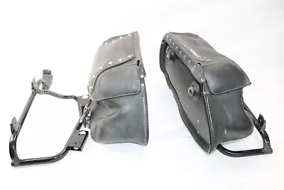 $63.98 • Buy 2006 Yamaha V Star 1100 Xvs1100at Silverado Left/Right Saddlebags And Mounts
