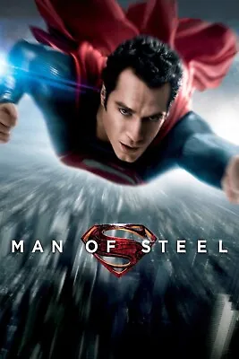 SUPERMAN MAN OF STEEL 11 X17  MOVIE POSTER PRINT #7 • $14.99