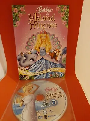 Barbie The Island Princess DVD • £1.67