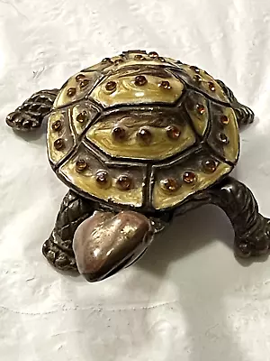 Cristiani Collezione Turtle Trinket Box  • $19.50