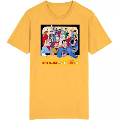 Filmnation Superheroes Cartoon Characters T Shirt • $26.99