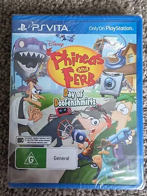 PS Vita Game Phineas And Ferb: Day Of Doofenenshmirtz (New And Sealed) • $0.99