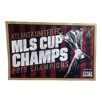 Atlanta United 2018 MLS Cup Champions • $20.99