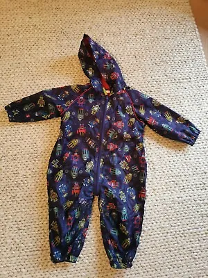 Blue Zoo Puddle Suit 12-18 Months • £1.99