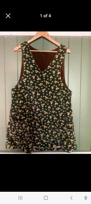 $40 • Buy Super Cute Unique Pinafore Dress  Sz 12-14