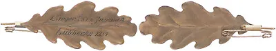 Germany/Lübbecke Order 1931 Oak Leaves Brooch 1. Winner Worn / G 105041 • £27.91