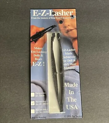 $7 • Buy E-Z Lasher For Putting Eyelashes On Doll & Teddy Bear With 16-18  Eyes - NEW