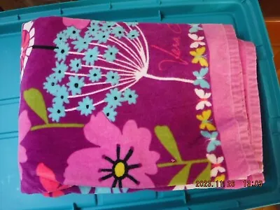 Vera Bradley Beach Towel In Flutterby Nwot • $28.50