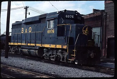 Original Rail Slide - BO Baltimore & Ohio 6976 No Location 11-1979 • $4.97