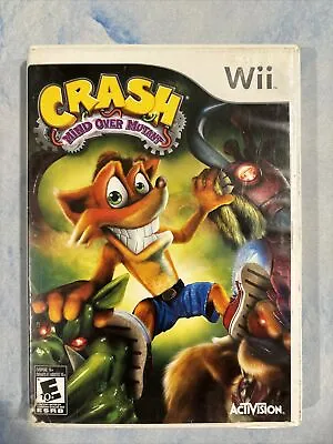 Crash Mind Over Mutant Wii - Tested - Fast Shipping • £13.23