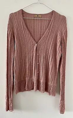 Maria Grachvogel Pink Sparkle Blouse M (G17) • £8.95