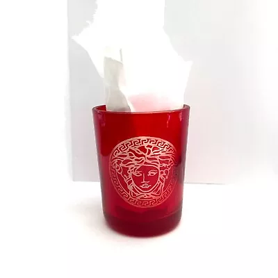 Versace Medusa Rosenthal Shot Glass Or Votive Candle Holder Red • $74.95