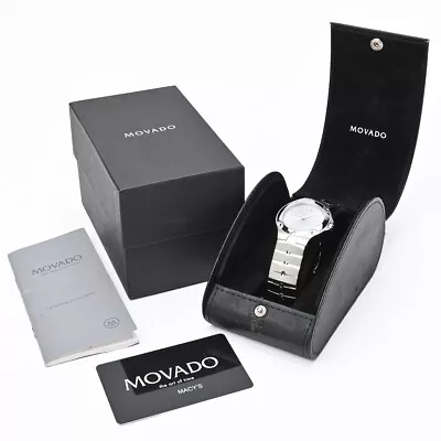 MOVADO Museum Sport Edition 84.G1.1892 Quartz Men's Wristwatch With Box & Papers • $551.58