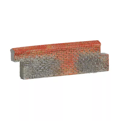 HORNBY Skaledale R8977 Brick Walling Straight - OO Gauge Buildings • £12.79