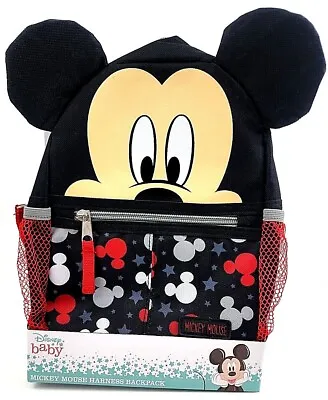 Disney Mickey Mouse Logo Stars 10  Harness Backpack • $24