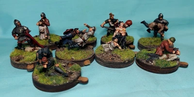   28mm War Games Miniatures Roman Saxon Dark Age Casualty Markers  • £42