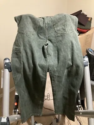Vintage Marithe Francois Girbaud Jeans Loose Baggy Fit Green 42x32 • $24.99