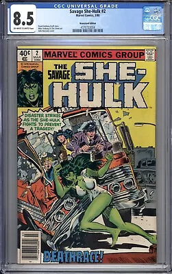 Savage She- Hulk #2 - CGC Graded 8.5 (VF+)  1980 - Bronze Age • $105