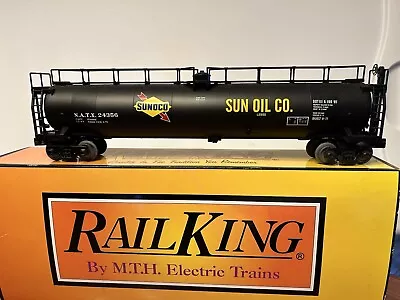 MTH RailKing Sun Oil Company 33K Tank Car • $80