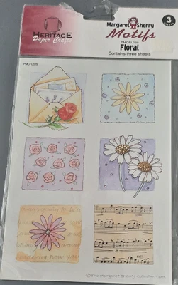 £0.50 • Buy Heritage Paper Crafting Toppers And Decoupage Packs. 3 Sheets Per Pack