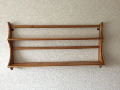 £15 • Buy Ercol Two TIer Wall Shelves / Plate Rack Light Colour
