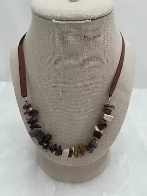 Genuine Mookaite Jasper Handmade Necklace • $25