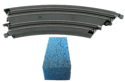 Track Cleaner Rubber Rail Cleaning Block For Micro Scalextric Tyco Aurora AFX • £4.75