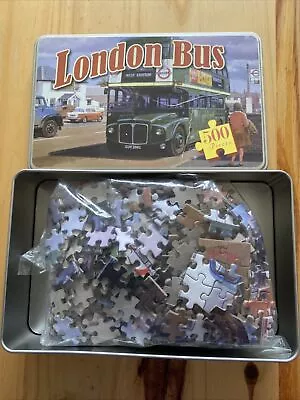 West Croydon London Bus Robert Frederick 500 Jigsaw Puzzle In A Tin Malcolm Root • £9