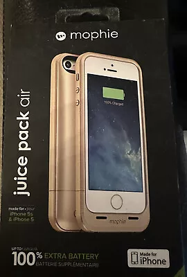 Mophie Juice Pack Air For IPhone 5/5s  (1700mAh) -Gold Open Box • $9.95