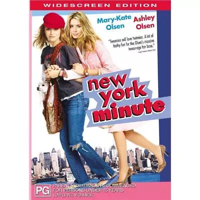 Mary Kate And Ashley Olsen Twins Movie - NEW YORK MINUTE DVD Region 4 Australia • £15.60