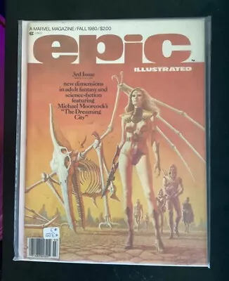 EPIC ILLUSTRATED #3 FALL 1980 Marvel Magazine Nice Copy VF/NM 1st DREADSTAR • $30