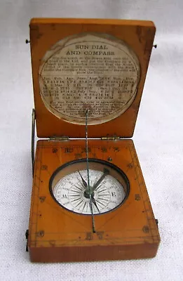 Fine Pocket Sundal & Compass By James Henry Stewart / London Circa 1869 -1893 • $292.50
