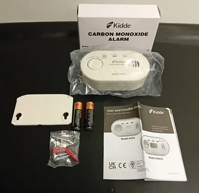 Kidde K5CO Carbon Monoxide Detector / CO Alarm With Batteries - NEW Boxed • £12
