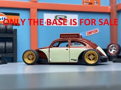 Custom Base For Hot Wheels Vw Bug Volkswagen Lowered *not A Complete Car******** • $8.25