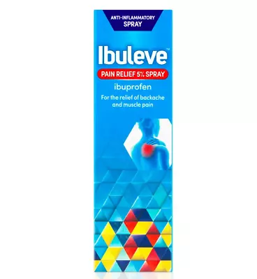 £9.95 • Buy Ibuleve Speed Relief 5% Spray 35ml