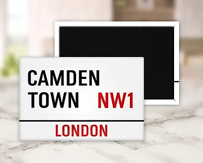 London - Camden Town Street / Road Sign Aluminium Fridge Magnet • £5.99