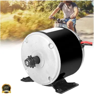 MY 1016 Electric Scooter Motor DC 24v 350w Brushed 24 Volt 350 Watt 6mm Chain UK • £34.98