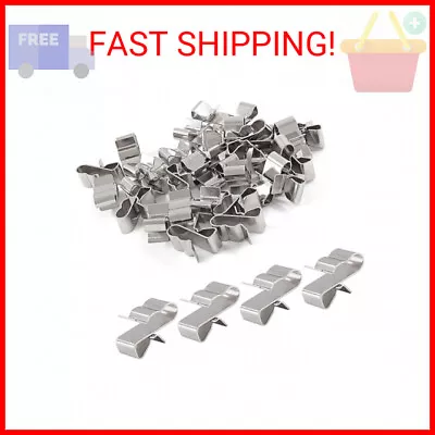 Biaungdo 30 Pcs Trailer Frame Wire Clips Stainless Steel Metal Solar Panel Wire • $10