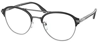 Authentic PRADA Rx Eyeglasses PR 61WV- 02G1O1 Matte Black W/Demo Lens 53mm*NEW* • $70