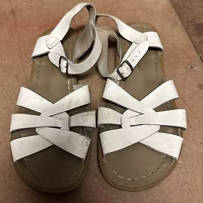 Salt Water Sun San Sandals. Original Style White Size 5 • $25