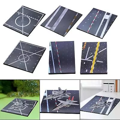 Realistic Airport Runway Platform Display Stand For Aircraft Decor Ornaments • $15.32