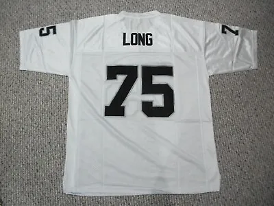 HOWIE LONG Unsigned Custom White LA/Oakland Sewn New Football Jersey Sizes S-3XL • $38.05