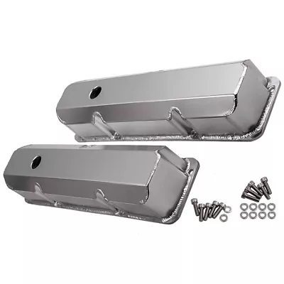 Valve Covers - 3 7/8  Tall W/ Bolts For Ford FE 390 406 427 428 Stain Oxidation • $136.22