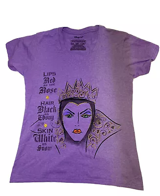 Disney Maleficent Purple Short Sleeve T-Shirt Women’s L • $11.25